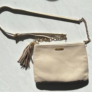 gigi New York Chelsea Crossbody, pebble/ivory